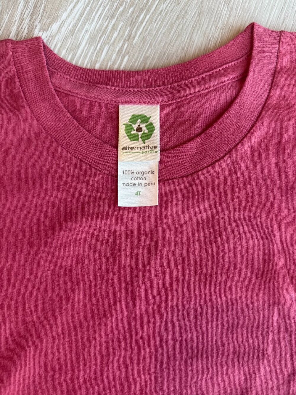 ALTERNATIVE APPAREL EARTH-ORGANIC KIDS S/S CREW TEES BLANKS